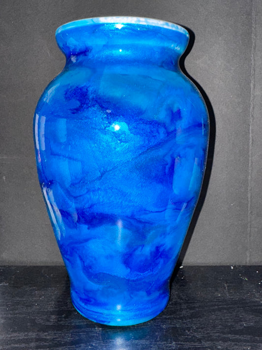 Blue vase