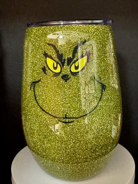 14oz Mean Guy Wine Glass