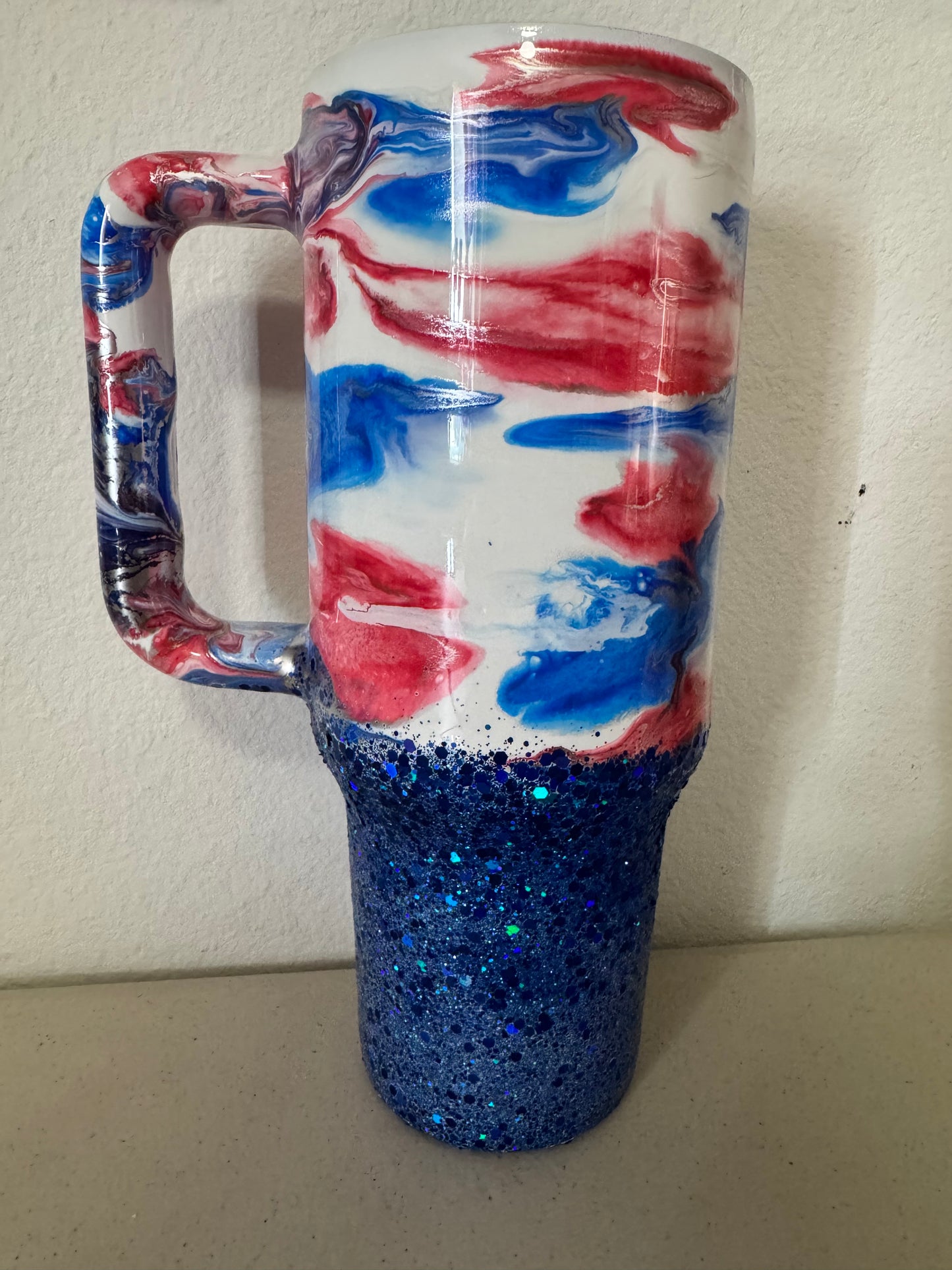 40oz. Traveler with handle